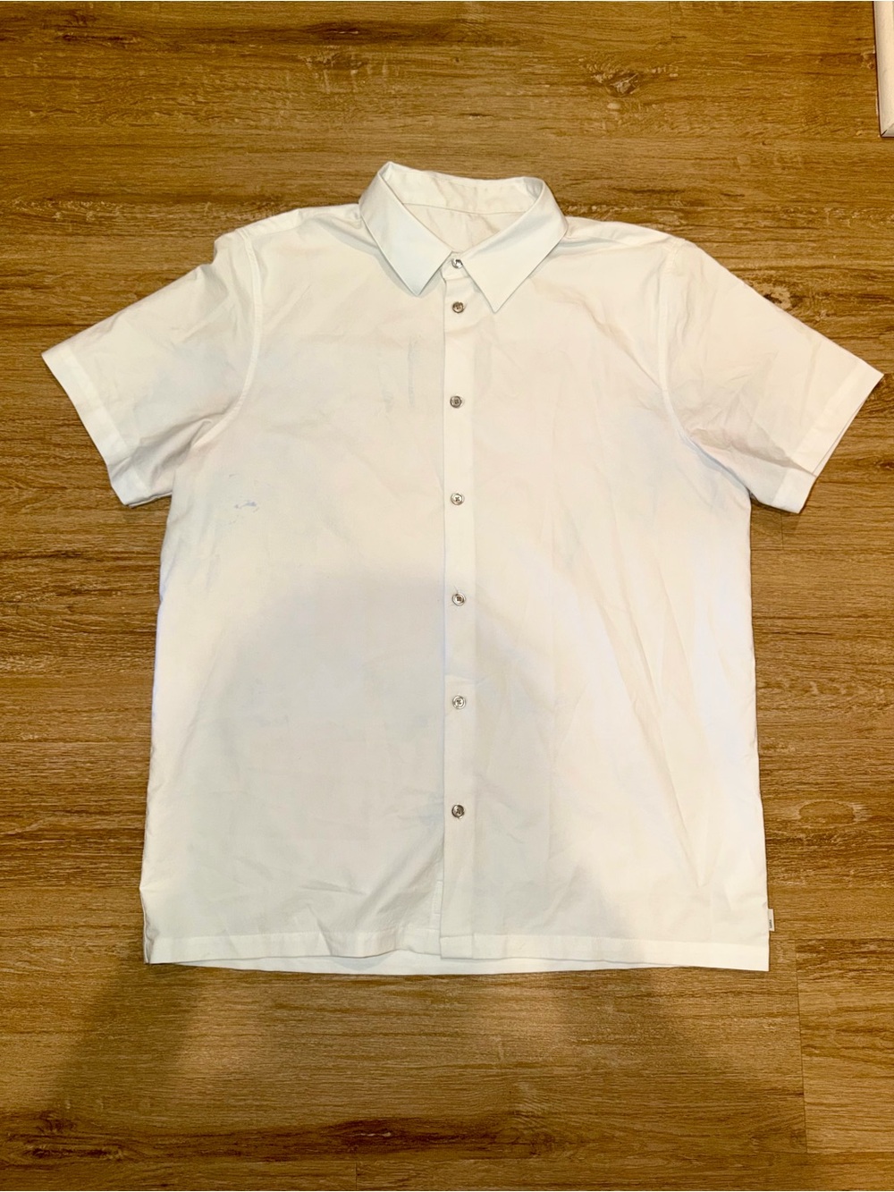 Vuori | Vuori White Short-Sleeve Button-Down Shirt